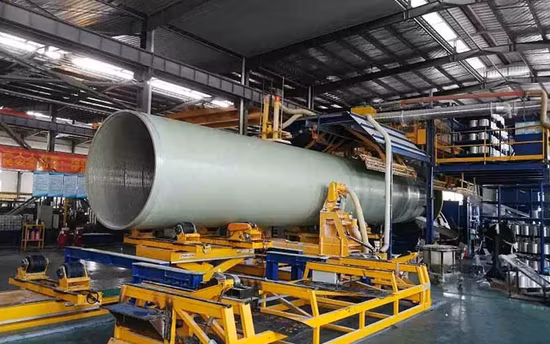 Машина непрерывной намотки нити для труб из стекловолокна GRP FRP