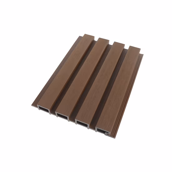 Деревянная пластиковая композитная водонепроницаемая декоративная стеновая панель WPC